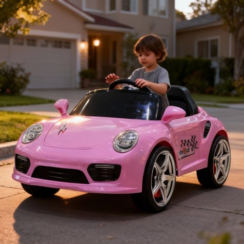 Ride-on car input