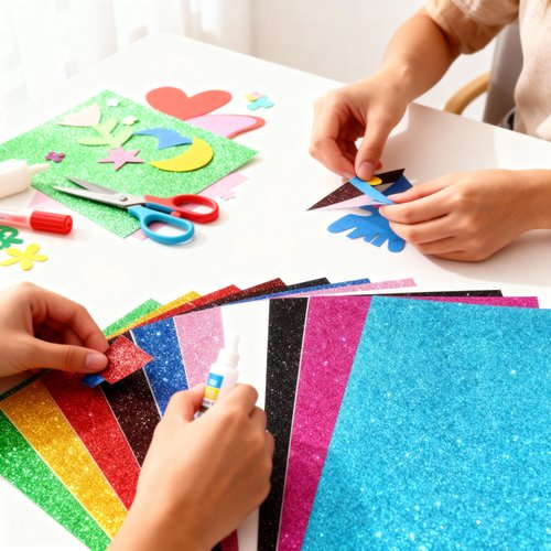glitter paper
