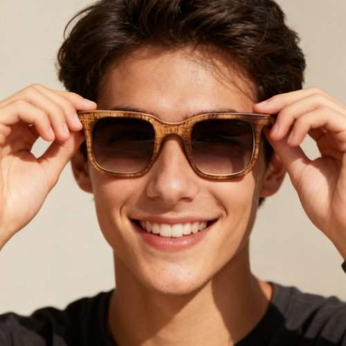 Wooden sunglasses