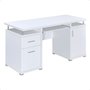 Wooden desk input