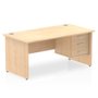 Wooden desk input