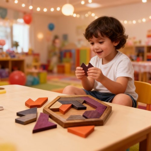 Wooden puzzle