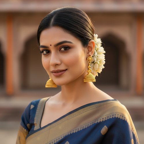 Gold Jhumkas